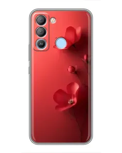 Чохол для TECNO Pop 5 LTE з картинкою «Макові суцвіття» Чохол для TECNO Pop 5 LTE з картинкою «Макові суцвіття»
