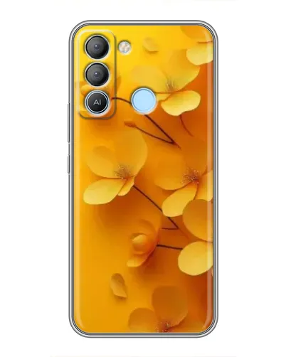 Чохол для TECNO Pop 5 LTE з картинкою «Золоті пелюстки»