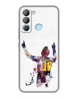 Чохол для TECNO Pop 5 LTE з картинкою «Messi Barca»