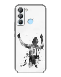 Чохол для TECNO Pop 5 LTE з картинкою «Messi ART» Чохол для TECNO Pop 5 LTE з картинкою «Messi ART»