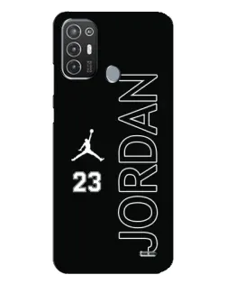 Чехол для TECNO Pop 6 Pro (BE8) с картинкой «Jordan Vertical»