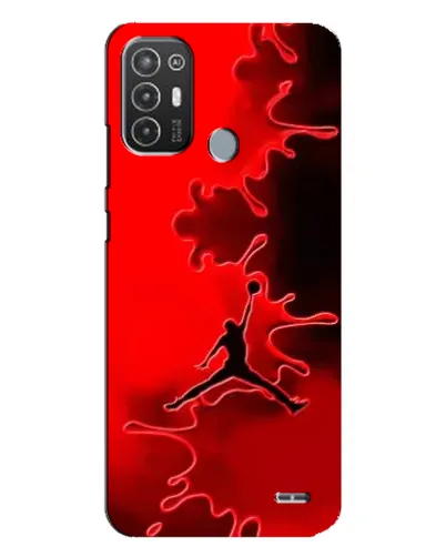 Чехол для TECNO Pop 6 Pro (BE8) с картинкой «Jordan Red Smoke» Чехол для TECNO Pop 6 Pro (BE8) с картинкой «Jordan Red Smoke»