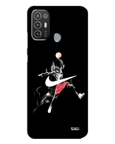 Чехол для TECNO Pop 6 Pro (BE8) с картинкой «Jordan Jumpman» Чехол для TECNO Pop 6 Pro (BE8) с картинкой «Jordan Jumpman»
