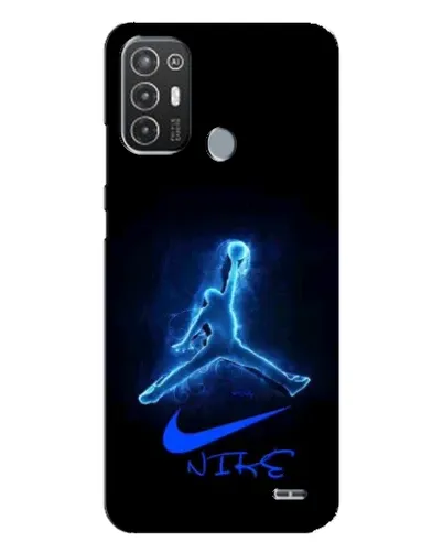 Чехол для TECNO Pop 6 Pro (BE8) с картинкой «Jordan Neon Blue» Чехол для TECNO Pop 6 Pro (BE8) с картинкой «Jordan Neon Blue»