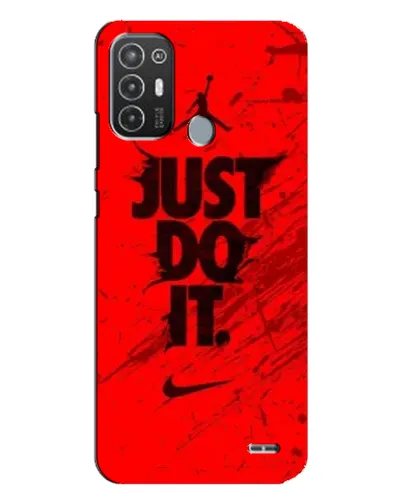 Чехол для TECNO Pop 6 Pro (BE8) с картинкой «Nike Just Do It» Чехол для TECNO Pop 6 Pro (BE8) с картинкой «Nike Just Do It»