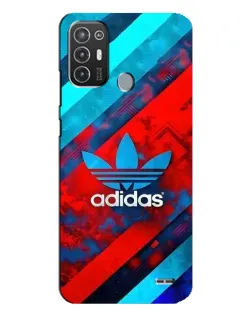Чехол для TECNO Pop 6 Pro (BE8) с картинкой «Абстракция Adidas» Чехол для TECNO Pop 6 Pro (BE8) с картинкой «Абстракция Adidas»