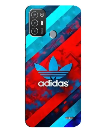 Чехол для TECNO Pop 6 Pro (BE8) с картинкой «Абстракция Adidas»