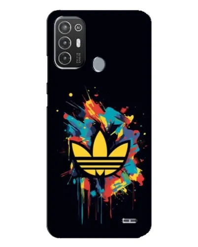 Чехол для TECNO Pop 6 Pro (BE8) с картинкой «Adidas Splash»