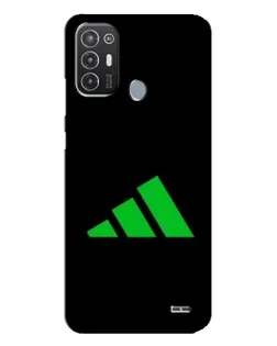 Чехол для TECNO Pop 6 Pro (BE8) с картинкой «Adidas Abstract»