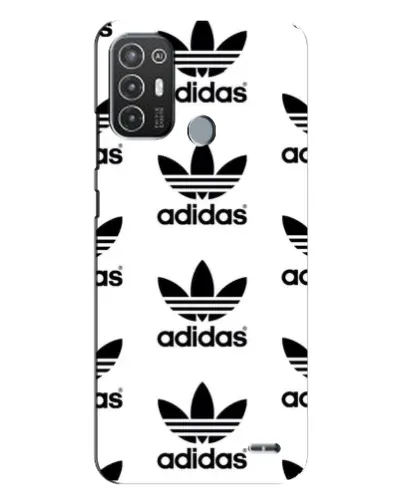 Чехол для TECNO Pop 6 Pro (BE8) с картинкой «Adidas Pattern»