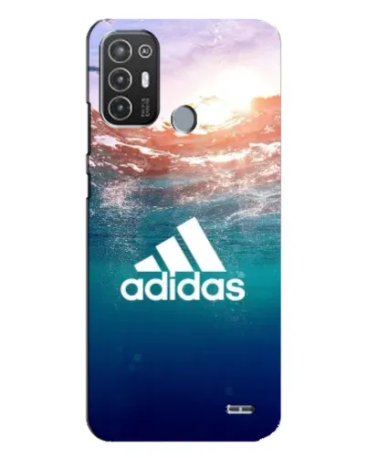 Чехол для TECNO Pop 6 Pro (BE8) с картинкой «Океанская глубина адидас»