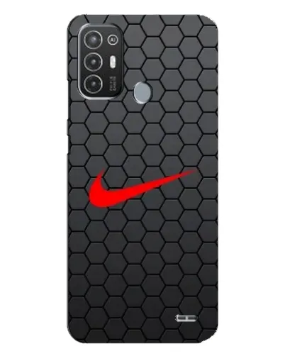 Чехол для TECNO Pop 6 Pro (BE8) с картинкой «Nike — карбоновая сетка» Чехол для TECNO Pop 6 Pro (BE8) с картинкой «Nike — карбоновая сетка»