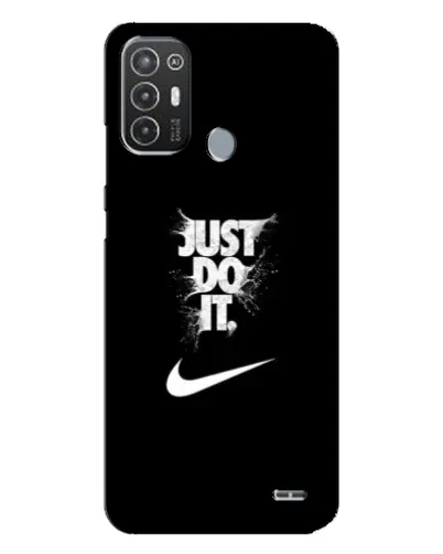 Чехол для TECNO Pop 6 Pro (BE8) с картинкой «Текстовый принт Nike» Чехол для TECNO Pop 6 Pro (BE8) с картинкой «Текстовый принт Nike»