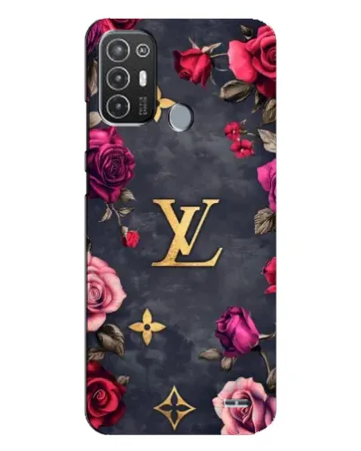 Чехол для TECNO Pop 6 Pro (BE8) с картинкой «Цветочный Louis Vuitton» Чехол для TECNO Pop 6 Pro (BE8) с картинкой «Цветочный Louis Vuitton»