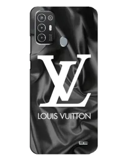 Чехол для TECNO Pop 6 Pro (BE8) с картинкой «Шелковый Louis Vuitton»