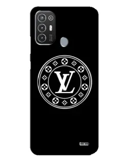 Чехол для TECNO Pop 6 Pro (BE8) с картинкой «LV — печать стиля»