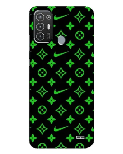 Чехол для TECNO Pop 6 Pro (BE8) с картинкой «Неоновый принт LV» Чехол для TECNO Pop 6 Pro (BE8) с картинкой «Неоновый принт LV»