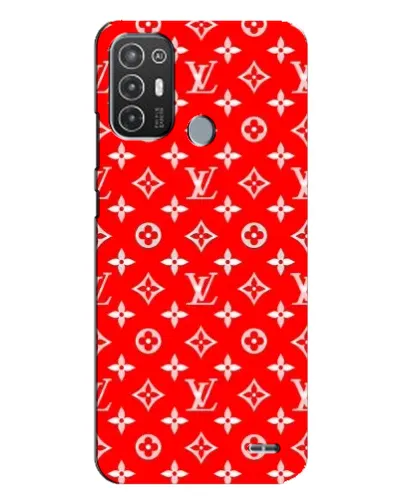 Чехол для TECNO Pop 6 Pro (BE8) с картинкой «Яркий паттерн LV» Чехол для TECNO Pop 6 Pro (BE8) с картинкой «Яркий паттерн LV»