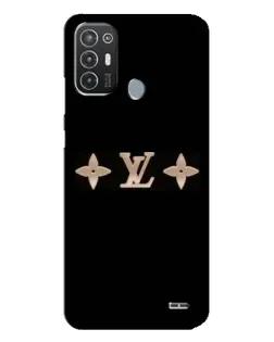 Чехол для TECNO Pop 6 Pro (BE8) с картинкой «Louis Vuitton — минимализм»
