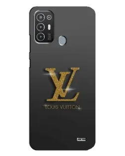 Чехол для TECNO Pop 6 Pro (BE8) с картинкой «Градиент Louis Vuitton»