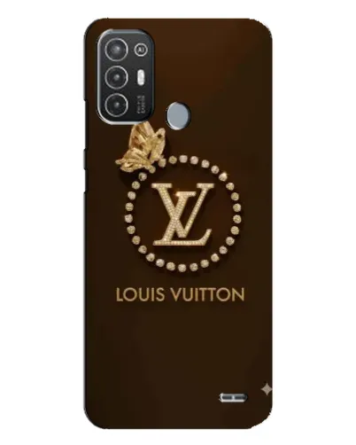 Чехол для TECNO Pop 6 Pro (BE8) с картинкой «LV — золотая печать» Чехол для TECNO Pop 6 Pro (BE8) с картинкой «LV — золотая печать»
