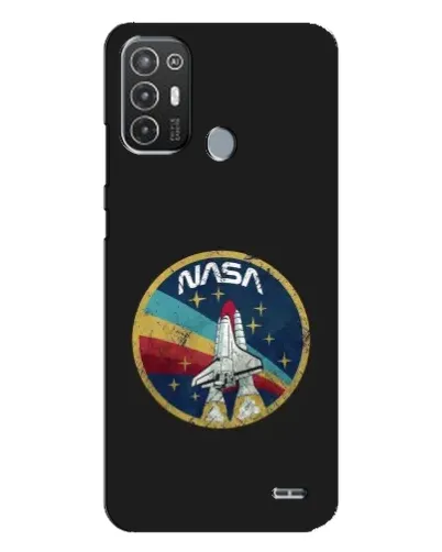 Чехол для TECNO Pop 6 Pro (BE8) с картинкой «NASA — эмблема миссии» Чехол для TECNO Pop 6 Pro (BE8) с картинкой «NASA — эмблема миссии»