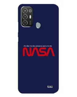 Чехол для TECNO Pop 6 Pro (BE8) с картинкой «NASA — глубокий космос»