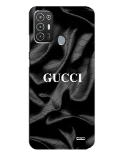 Чехол для TECNO Pop 6 Pro (BE8) с картинкой «Gucci — шелковые волны»