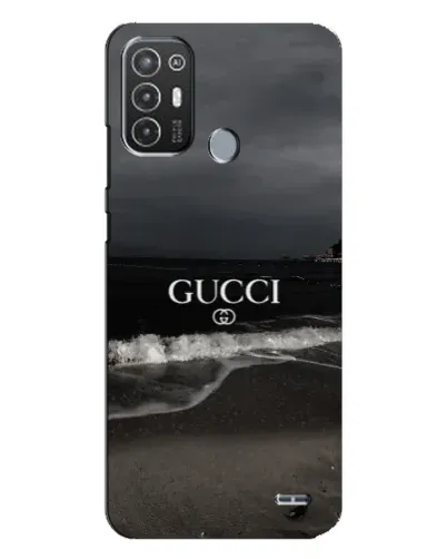 Чехол для TECNO Pop 6 Pro (BE8) с картинкой «Gucci — морской прибой»