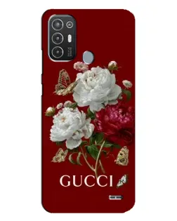 Чехол для TECNO Pop 6 Pro (BE8) с картинкой «Gucci —  сад»