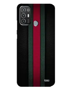 Чехол для TECNO Pop 6 Pro (BE8) с картинкой «Gucci — неоновая линия»