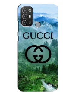 Чехол для TECNO Pop 6 Pro (BE8) с картинкой «Gucci — горный пейзаж»
