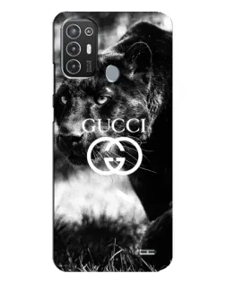 Чехол для TECNO Pop 6 Pro (BE8) с картинкой «Gucci — дикая природа»