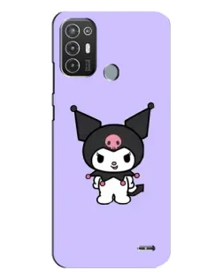 Чехол для TECNO Pop 6 Pro (BE8) с картинкой «Kuromi — нежный фиолетовый» Чехол для TECNO Pop 6 Pro (BE8) с картинкой «Kuromi — нежный фиолетовый»