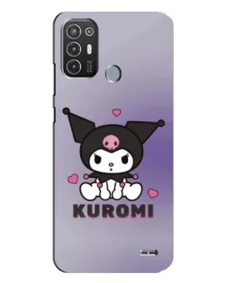 Чехол для TECNO Pop 6 Pro (BE8) с картинкой «Kuromi — фиолетовый арт» Чехол для TECNO Pop 6 Pro (BE8) с картинкой «Kuromi — фиолетовый арт»