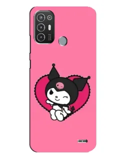 Чехол для TECNO Pop 6 Pro (BE8) с картинкой «Kuromi — любовь в сердце» Чехол для TECNO Pop 6 Pro (BE8) с картинкой «Kuromi — любовь в сердце»