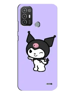 Чехол для TECNO Pop 6 Pro (BE8) с картинкой «Классическая Kuromi» Чехол для TECNO Pop 6 Pro (BE8) с картинкой «Классическая Kuromi»