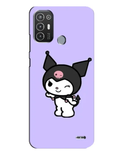 Чехол для TECNO Pop 6 Pro (BE8) с картинкой «Классическая Kuromi»