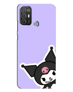Чехол для TECNO Pop 6 Pro (BE8) с картинкой «Забавная Kuromi» Чехол для TECNO Pop 6 Pro (BE8) с картинкой «Забавная Kuromi»