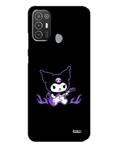 Чехол для TECNO Pop 6 Pro (BE8) с картинкой «Электрическая Kuromi»