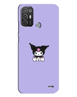 Чехол для TECNO Pop 6 Pro (BE8) с картинкой «Kuromi — фиолетовый минимализм» Чехол для TECNO Pop 6 Pro (BE8) с картинкой «Kuromi — фиолетовый минимализм»