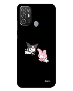 Чехол для TECNO Pop 6 Pro (BE8) с картинкой «My Melody и Kuromi» Чехол для TECNO Pop 6 Pro (BE8) с картинкой «My Melody и Kuromi»