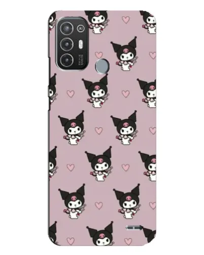 Чехол для TECNO Pop 6 Pro (BE8) с картинкой «Kuromi — ночной сон»