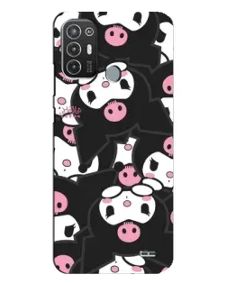 Чехол для TECNO Pop 6 Pro (BE8) с картинкой «Паттерн голов Куроми» Чехол для TECNO Pop 6 Pro (BE8) с картинкой «Паттерн голов Куроми»