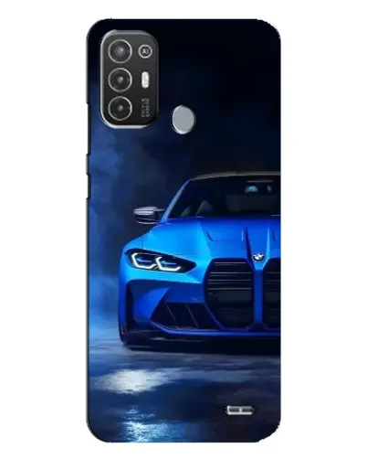 Чехол для TECNO Pop 6 Pro (BE8) с картинкой «Голубая BMW M4» Чехол для TECNO Pop 6 Pro (BE8) с картинкой «Голубая BMW M4»