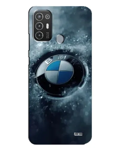 Чохол для TECNO Pop 6 Pro (BE8) з картинкою «Логотип BMW — лід» Чохол для TECNO Pop 6 Pro (BE8) з картинкою «Логотип BMW — лід»