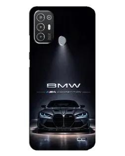 Чохол для TECNO Pop 6 Pro (BE8) з картинкою «BMW крізь нічне місто»