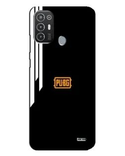 Чехол для TECNO Pop 6 Pro (BE8) с картинкой «PUBG — вертикальные линии»