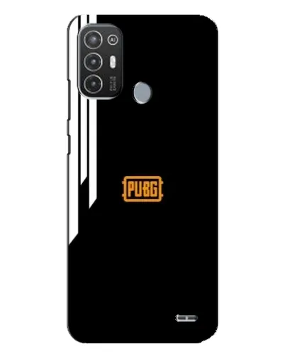Чехол для TECNO Pop 6 Pro (BE8) с картинкой «PUBG — вертикальные линии»