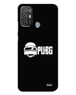 Чехол для TECNO Pop 6 Pro (BE8) с картинкой «PUBG — классический лого»